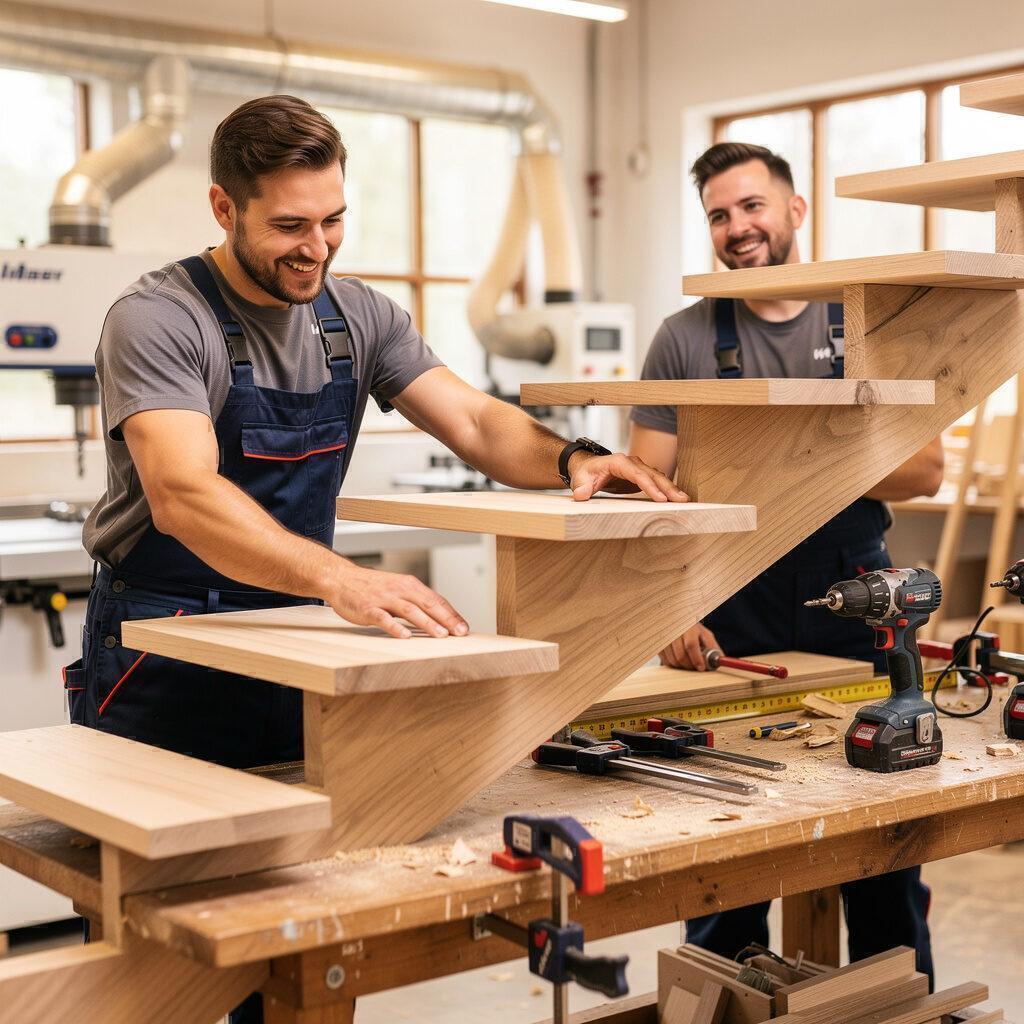 Attraktive Arbeitsbedingungen mit Entwicklungsmöglichkeiten bei Artis Treppen