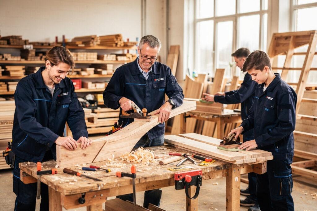 Fachkräfte, Quereinsteiger und Auszubildende für Holzarbeiten bei Artis Treppen – Gesucht