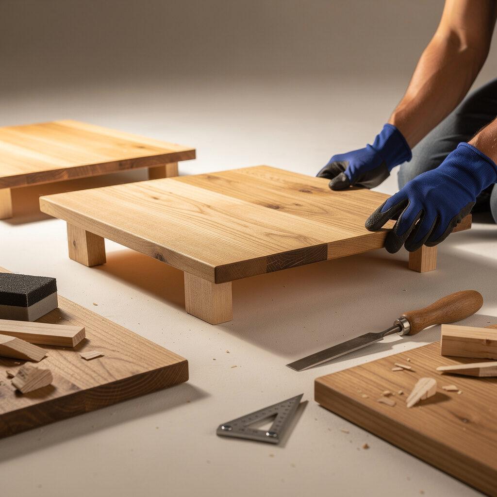 Holzpodeste in und um Mudau