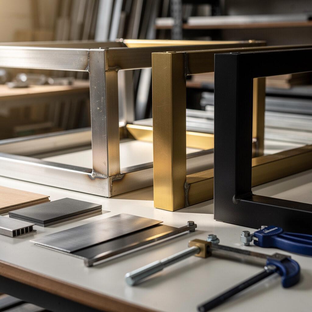 Maßanfertigung Materialauswahl Tischgestelle Artis Treppen