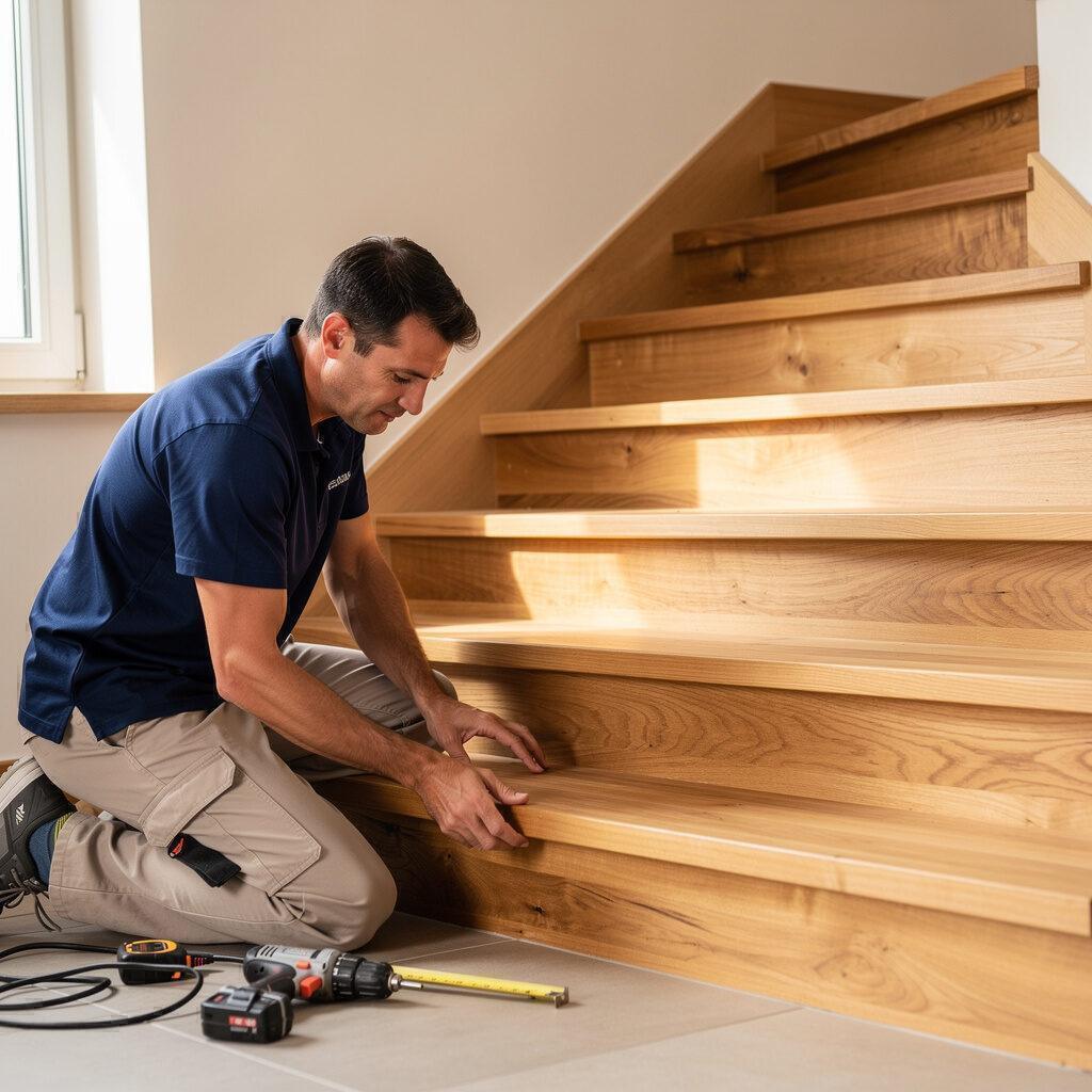 Setzstufen aus Holz 